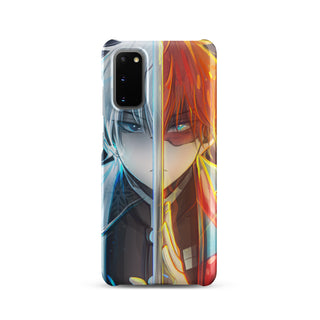 Todoroki as a Demon Slayer case for Samsung®