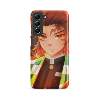 Tanjiro x Rengoku case for Samsung®