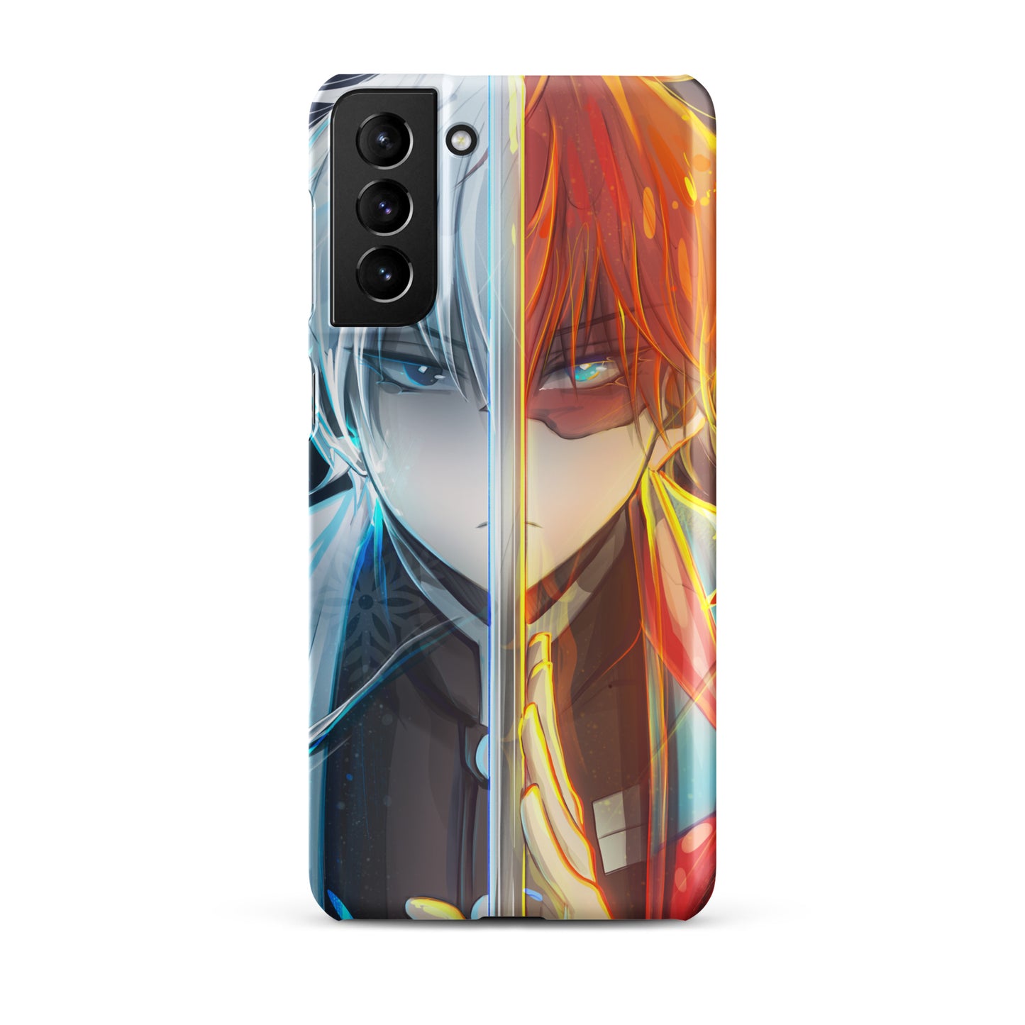 Todoroki as a Demon Slayer case for Samsung®