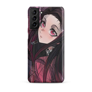 Nezuko as a Slayer case for Samsung®