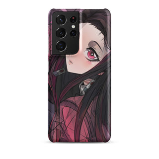 Nezuko as a Slayer case for Samsung®