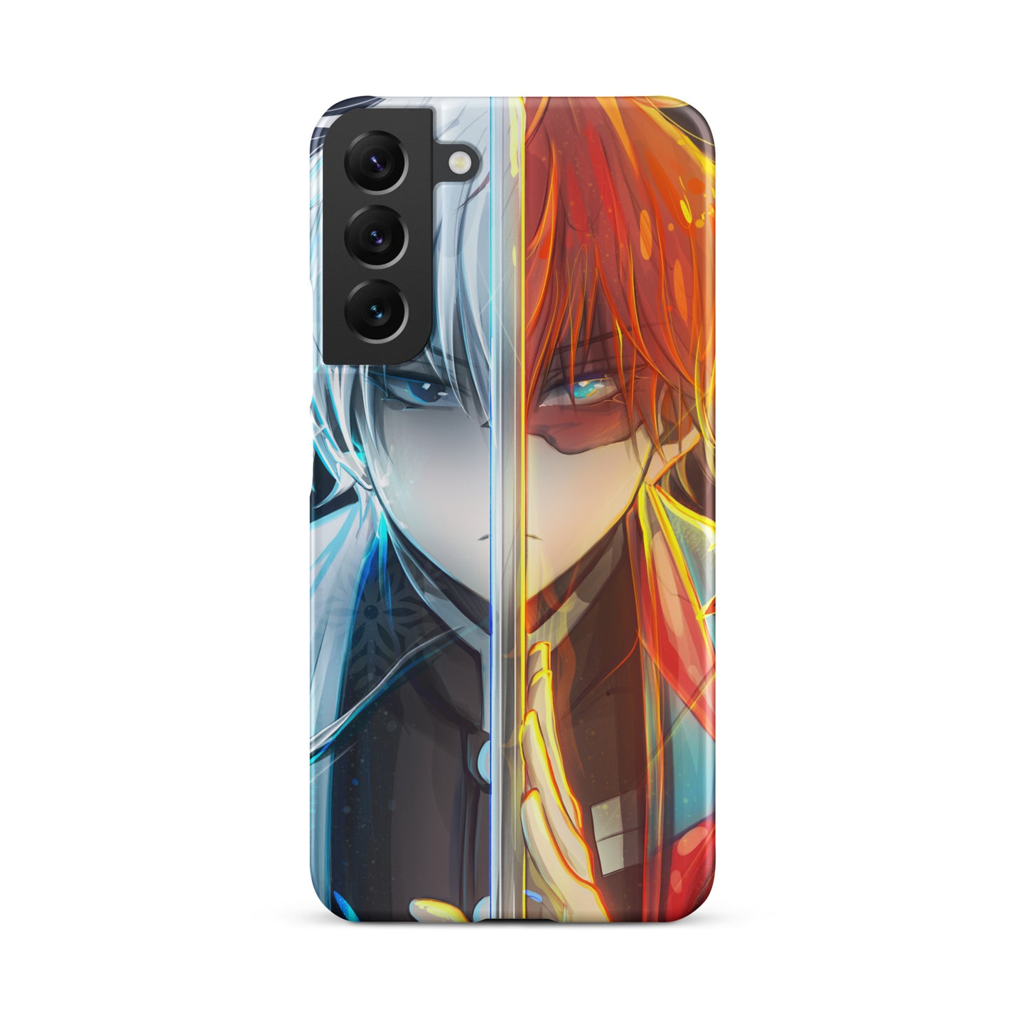 Todoroki as a Demon Slayer case for Samsung®