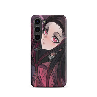 Nezuko as a Slayer case for Samsung®