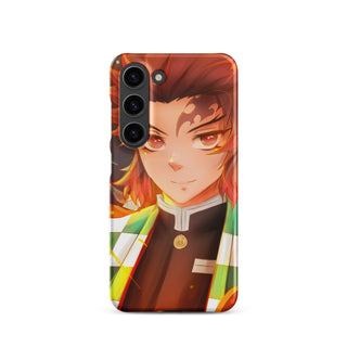 Tanjiro x Rengoku case for Samsung®