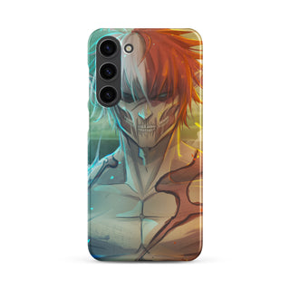 Todoroki as a Titan case for Samsung®