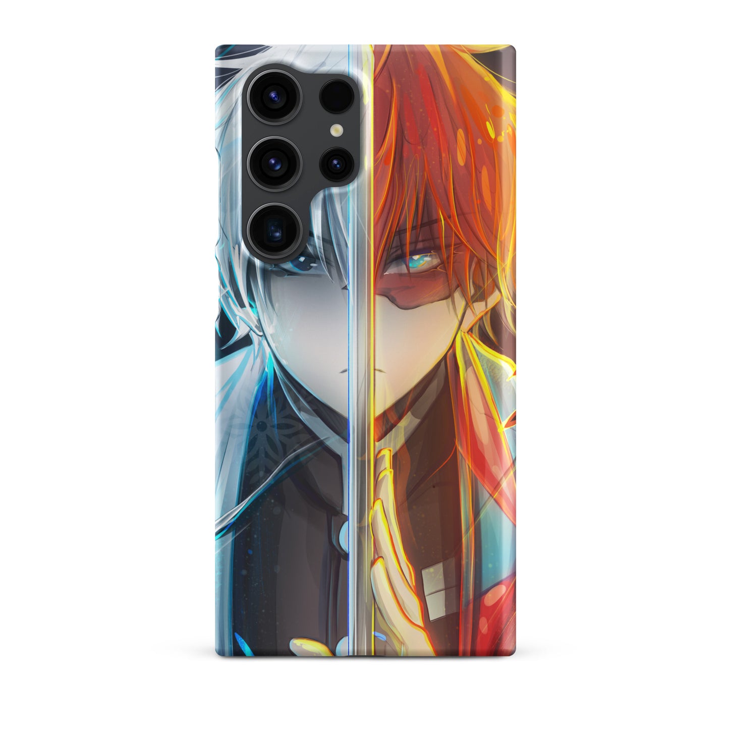 Todoroki as a Demon Slayer case for Samsung®