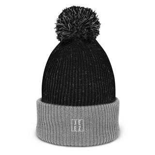 Jeez Logo  speckled Pom-Pom Beanie