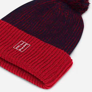 Jeez Logo  speckled Pom-Pom Beanie