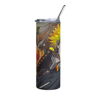 Naruto in Demon Slayer Stainless steel tumbler