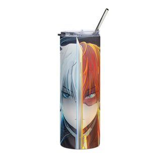 Todoroki as a Demon Slayer Stainless Steel Tumbler