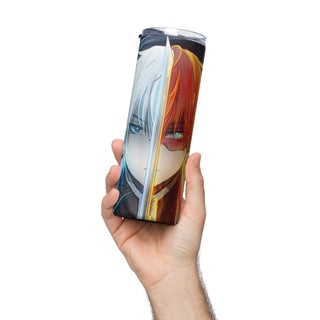 Todoroki as a Demon Slayer Stainless Steel Tumbler