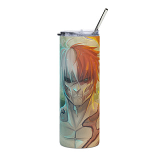 Todoroki as a Titan Stainless Steel Tumbler