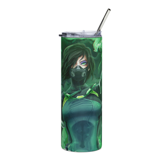 Viper from Valorant Stainless Steel Tumbler