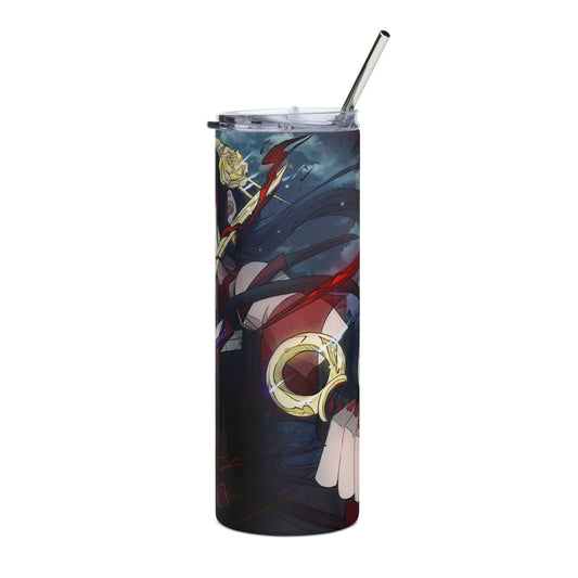 Yor Forger as a Demon Slayer Stainless Steel Tumbler