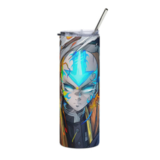 Aang in Demon Slayer Stainless Steel Tumbler