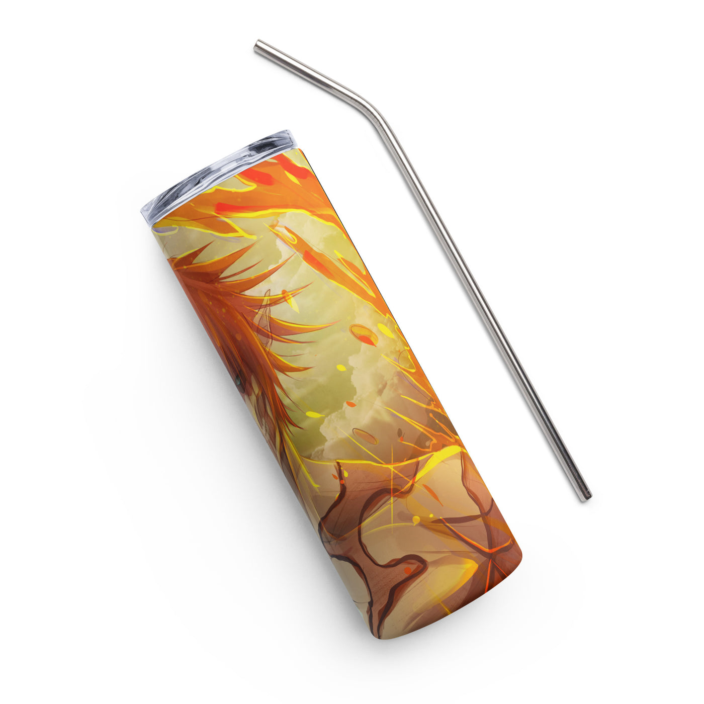 Todoroki as a Titan Stainless Steel Tumbler