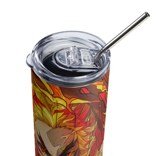 Kyojuro Rengoku Stainless steel tumbler