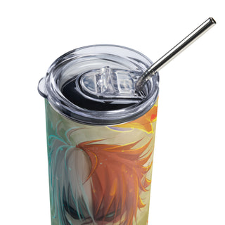 Todoroki as a Titan Stainless Steel Tumbler