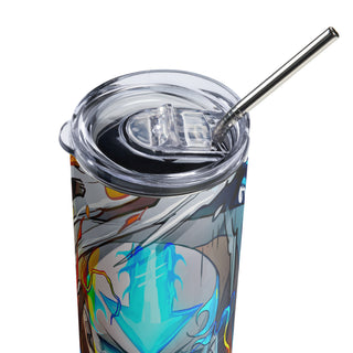 Aang in Demon Slayer Stainless Steel Tumbler