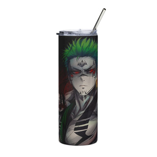 Zoro x Sukuna Stainless steel tumbler