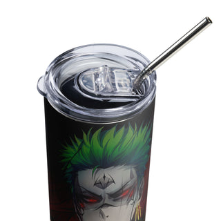 Zoro x Sukuna Stainless steel tumbler