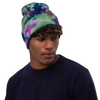 Jeez Logo Tie-Dye Beanie