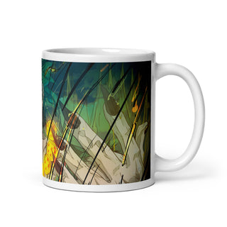 Dragon Ball Shenron as Saiyan Mug