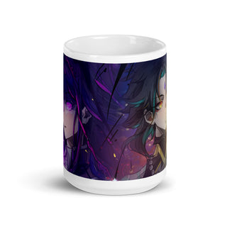 Raiden Shogun & Xiao Genshin Impact Mug