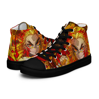 Flame Hashira Rengoku Women’s high top shoes