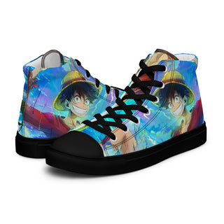 Luffy One Piece Women’s high top shoes