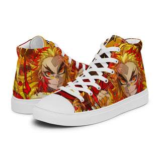 Flame Hashira Rengoku Women’s high top shoes