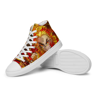 Flame Hashira Rengoku Women’s high top shoes