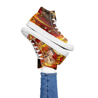 Flame Hashira Rengoku Women’s high top shoes