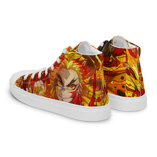 Flame Hashira Rengoku Women’s high top shoes