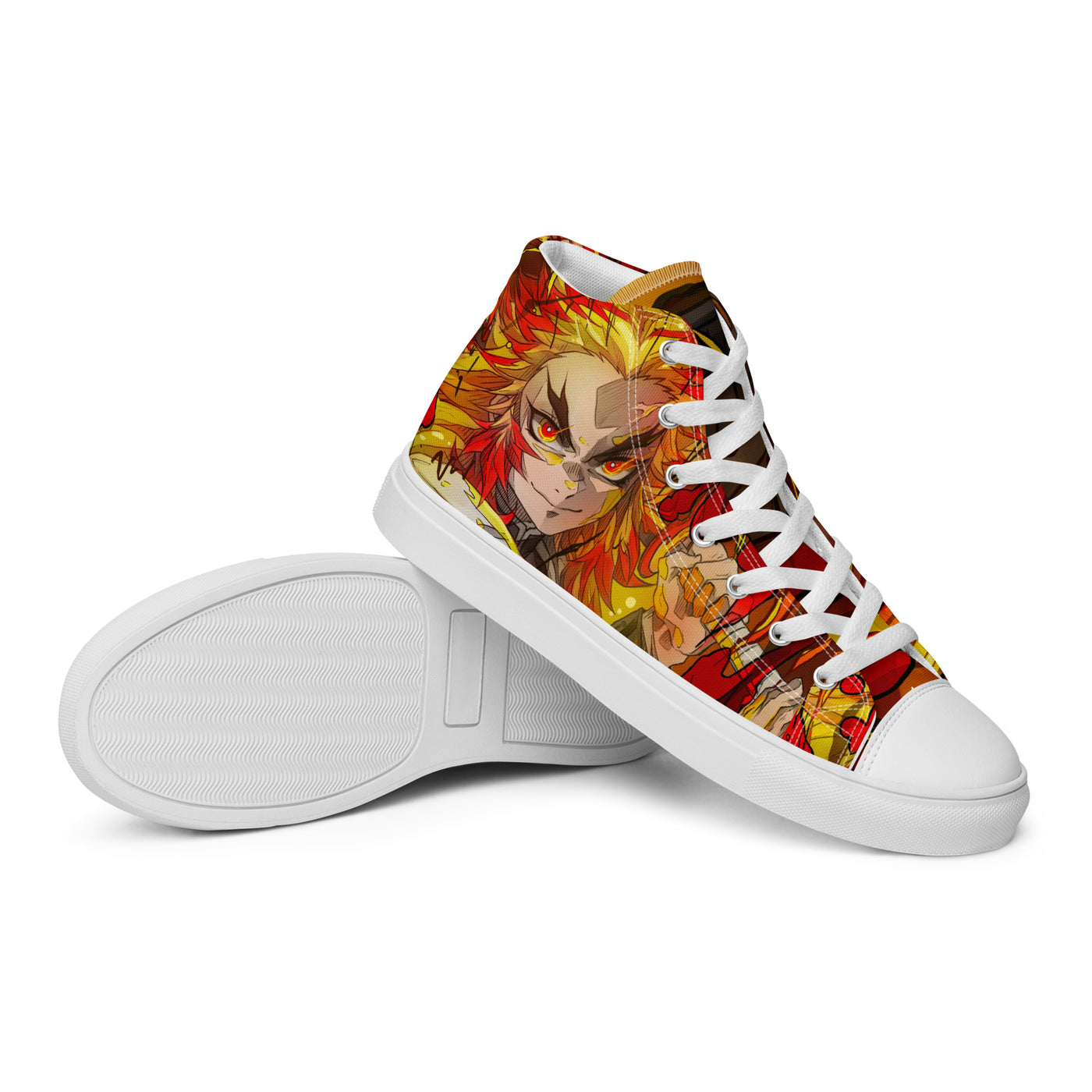 Flame Hashira Rengoku Women’s high top shoes