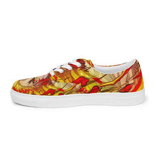 Flame Hashira Rengoku Women’s lace-up shoes