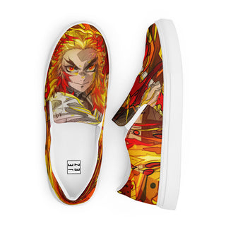 Flame Hashira Rengoku Women’s slip-on shoes