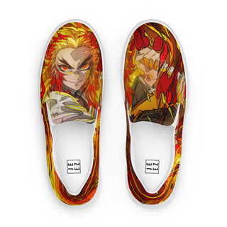 Flame Hashira Rengoku Women’s slip-on shoes