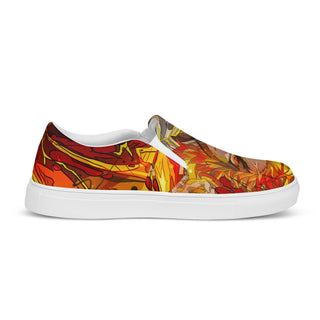 Flame Hashira Rengoku Women’s slip-on shoes