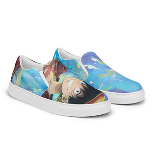 Luffy One Piece Women’s slip-on shoes