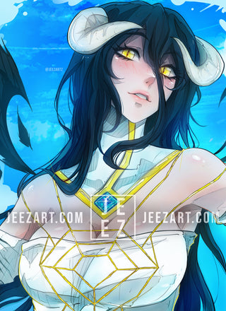 Albedo Overlord ✨ Print