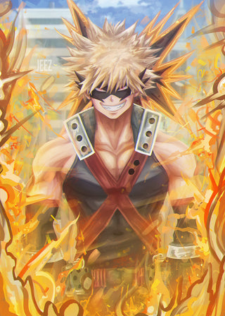 Bakugo Print