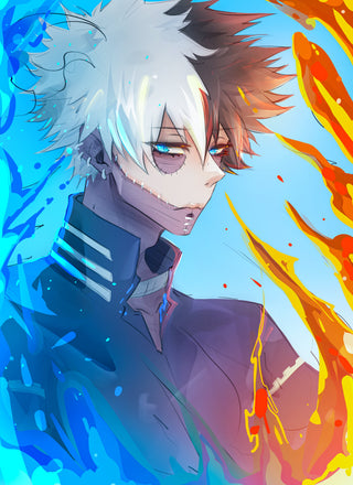 Dabi x Todoroki Print