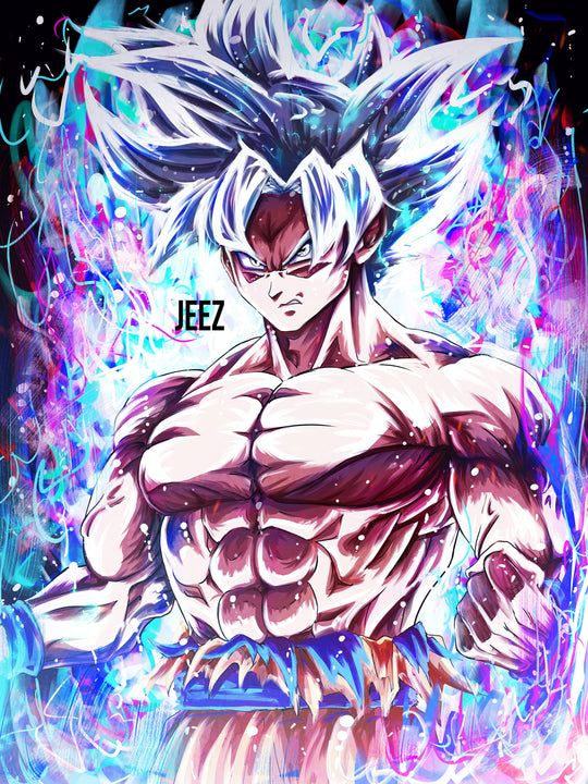 Goku Mastered Ultra Instinct Print