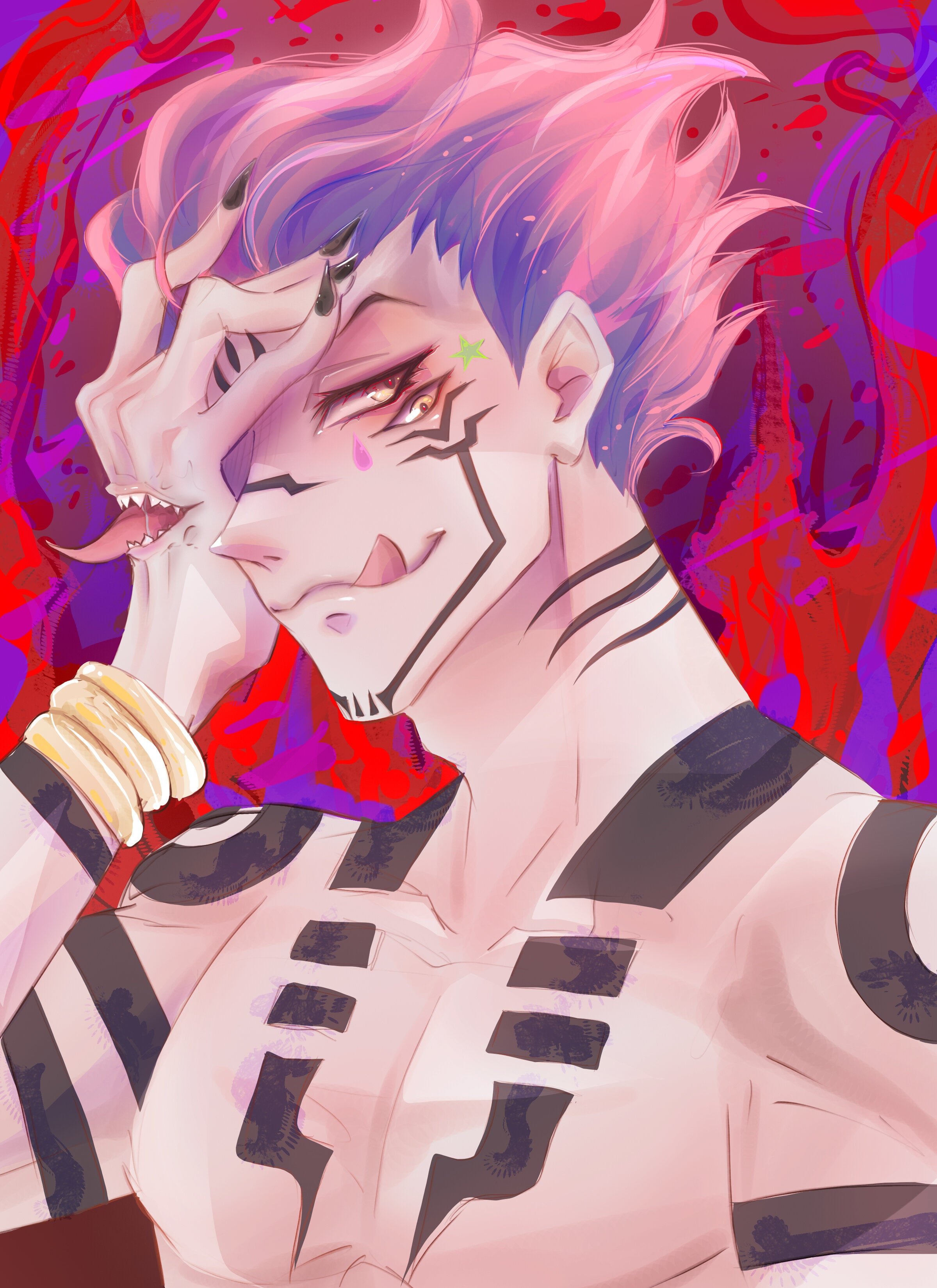 Hisoka x Sukuna Print – JeezArt