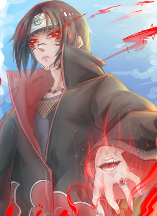 Itachi x Sukuna Print