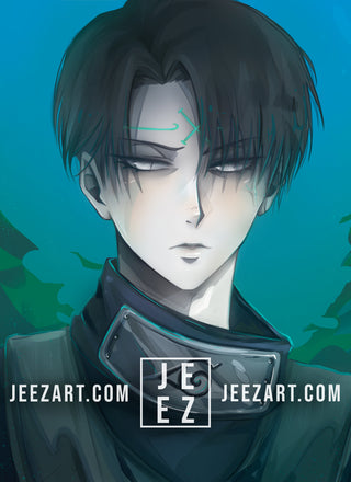 Levi Hyuga (Naruto) Print