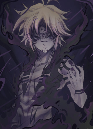 Meliodas x Sukuna Print