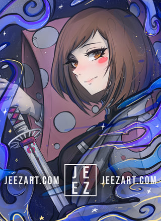 Uraraka Demon Slayer Print