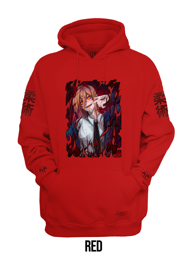 Fusion Collection Sukuna x Power Hoodie 👹🩸